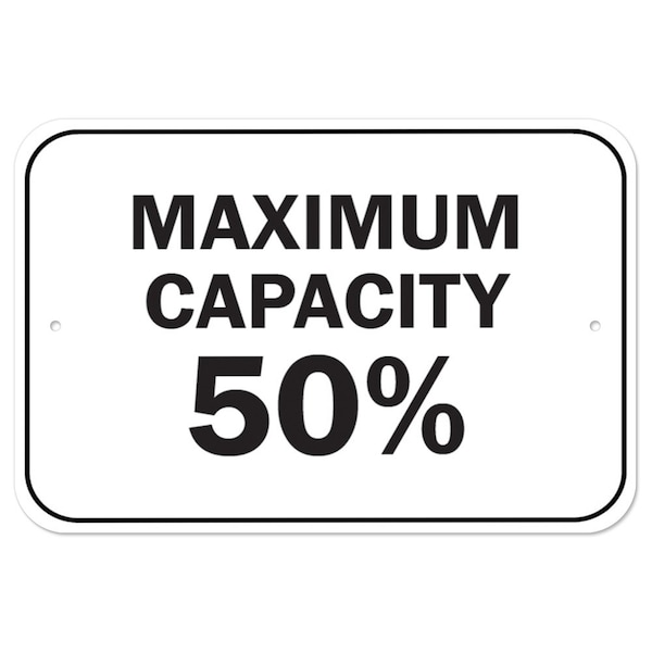 Signmission 12 in Height, Aluminum, 12" x 18", A-1218-25458 A-1218-25458 - main